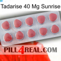 Tadarise 40 Mg Sunrise 18